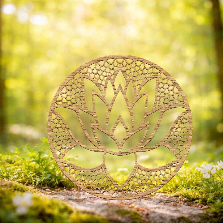 Handgefertigtes Holz-Wandbild mit Lebensbaummotiv als besondere Geschenkidee für Naturliebhaber und nachhaltige Wohnaccessoires aus Naturmaterialien