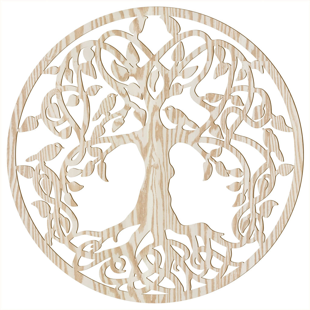 Tree of Life Wooden Wall Art - Handmade in Austria | 8 Wood Finishes | 2 Sizes