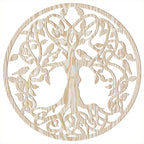 Tree of Life Wooden Wall Art - Handmade in Austria | 8 Wood Finishes | 2 Sizes