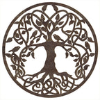Tree of Life Wooden Wall Art - Handmade in Austria | 8 Wood Finishes | 2 Sizes