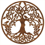 Tree of Life Wooden Wall Art - Handmade in Austria | 8 Wood Finishes | 2 Sizes