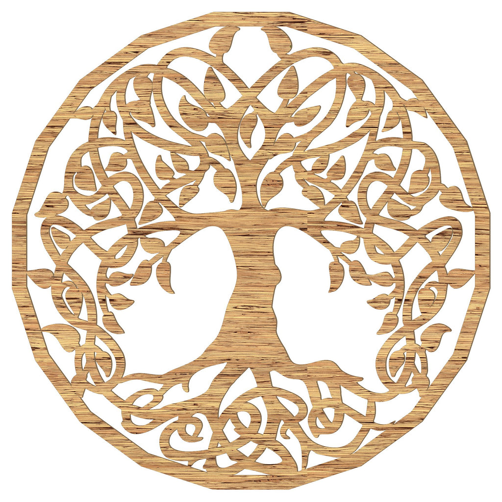 Tree of Life Wooden Wall Art - Handmade in Austria | 8 Wood Finishes | 2 Sizes