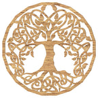 Tree of Life Wooden Wall Art - Handmade in Austria | 8 Wood Finishes | 2 Sizes