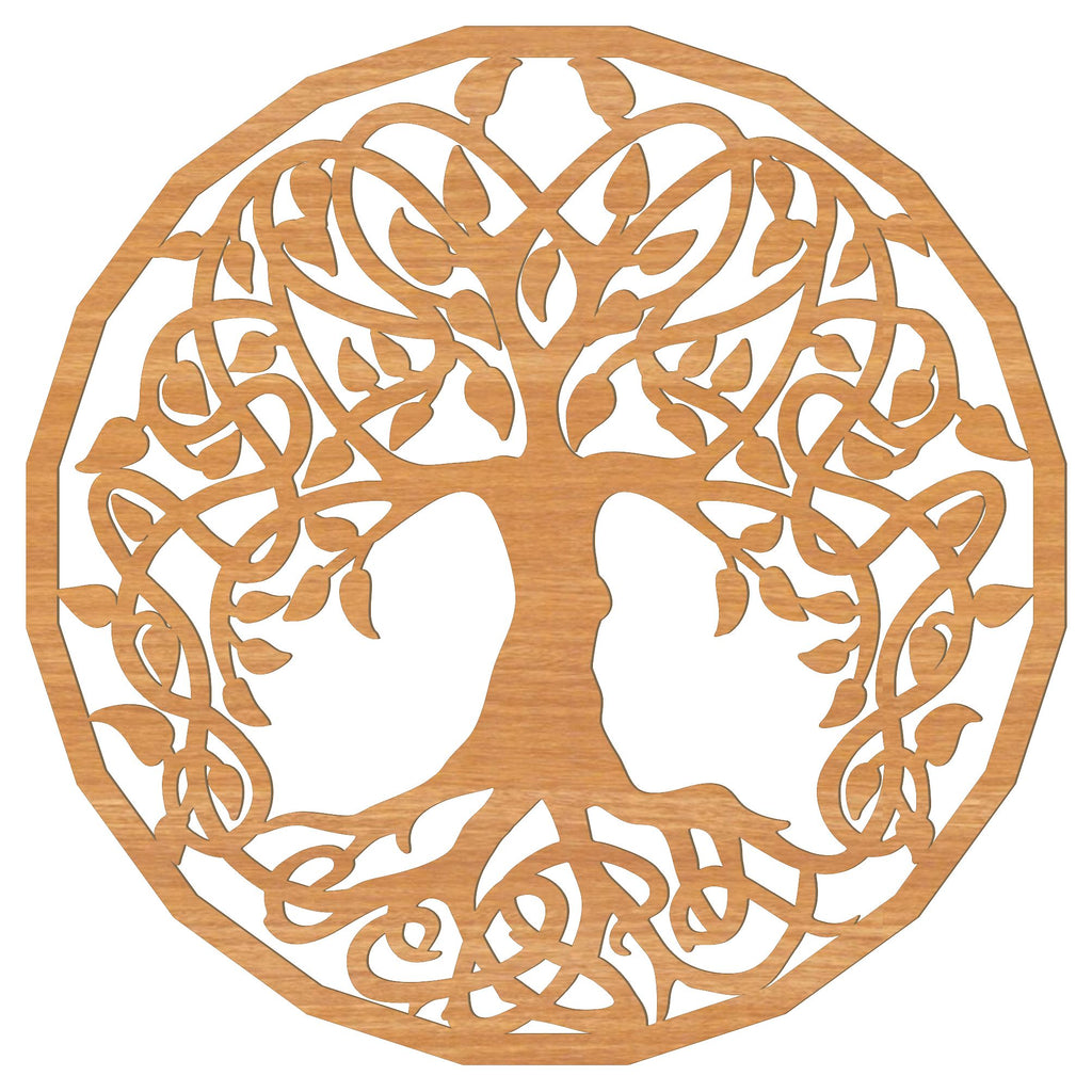 Tree of Life Wooden Wall Art - Handmade in Austria | 8 Wood Finishes | 2 Sizes