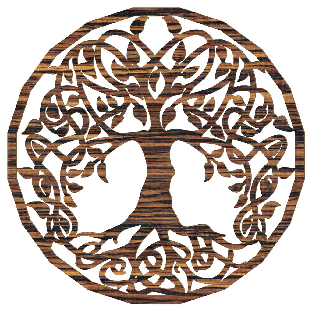 Tree of Life Wooden Wall Art - Handmade in Austria | 8 Wood Finishes | 2 Sizes