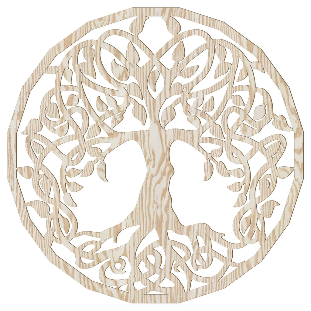 Tree of Life Wooden Wall Art - Handmade in Austria | 8 Wood Finishes | 2 Sizes