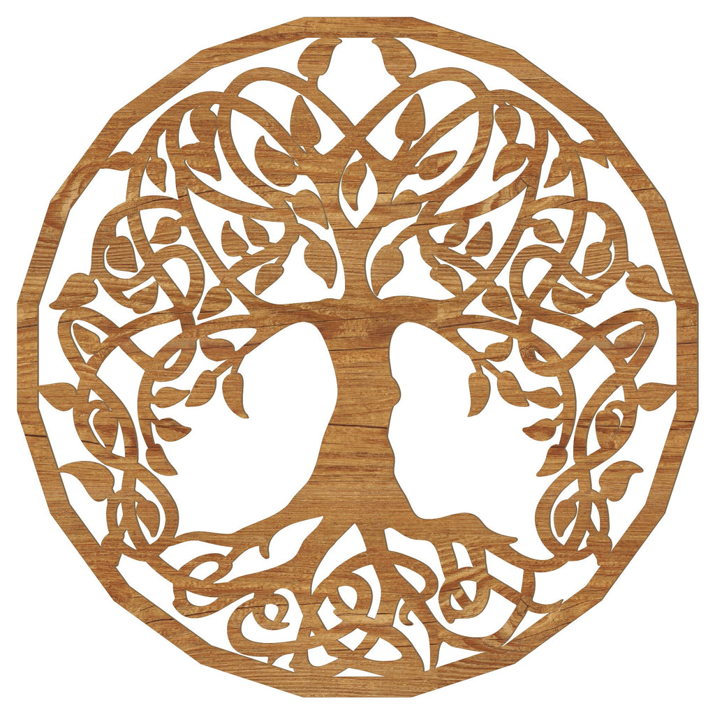 Tree of Life Wooden Wall Art - Handmade in Austria | 8 Wood Finishes | 2 Sizes