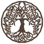 Tree of Life Wooden Wall Art - Handmade in Austria | 8 Wood Finishes | 2 Sizes