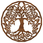 Tree of Life Wooden Wall Art - Handmade in Austria | 8 Wood Finishes | 2 Sizes