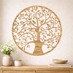 Tree of Life Wooden Wall Art - Handmade in Austria | 8 Wood Finishes | 2 Sizes
