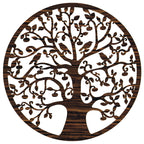 Tree of Life Wooden Wall Art - Handmade in Austria | 8 Wood Finishes | 2 Sizes