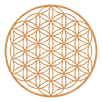 Lebensblume Holz Wandbild aus handgefertigtem Pappelholz in Österreich für Wohnzimmer und Meditationsbereich