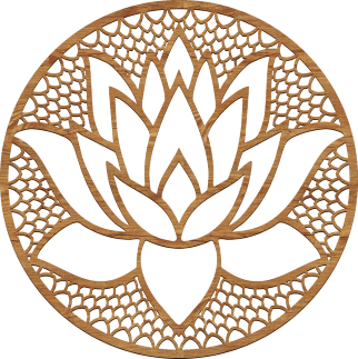 Lotus Flower Wooden Wall Art – Handmade in Austria | 8 Wood Finishes